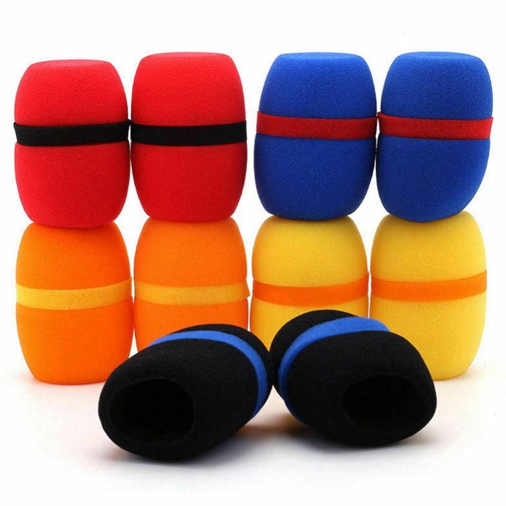 Mic Pop Filter Sponge Microphone Cover Thickened Mic Dust Proof Covers Microphone Windscreen