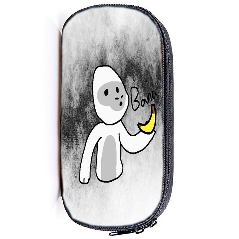 Gorilla Tag Monke Pen Bag Cartoon Monkey Stationery Box Pencil Case Cute Anime School Student Supplies Gift Stationary Organizer
