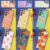 Pink Peaches Aesthetic Phone Case For Samsung Galaxy S24 Ultra S9 S10 S20 S21 S22 Plus S23 FE S25 Ultra Back Cover