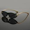 Simple Cat Eye Sunglasses  New Style Street Fashion Personality Show off High-End Feelings Sunglasses for Men And Women