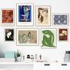 Red Crane Matisse Hokusai Eclectic Gallery Wall Art Canvas Painting Nordic Posters And Prints Picture For Living Room Home Decor