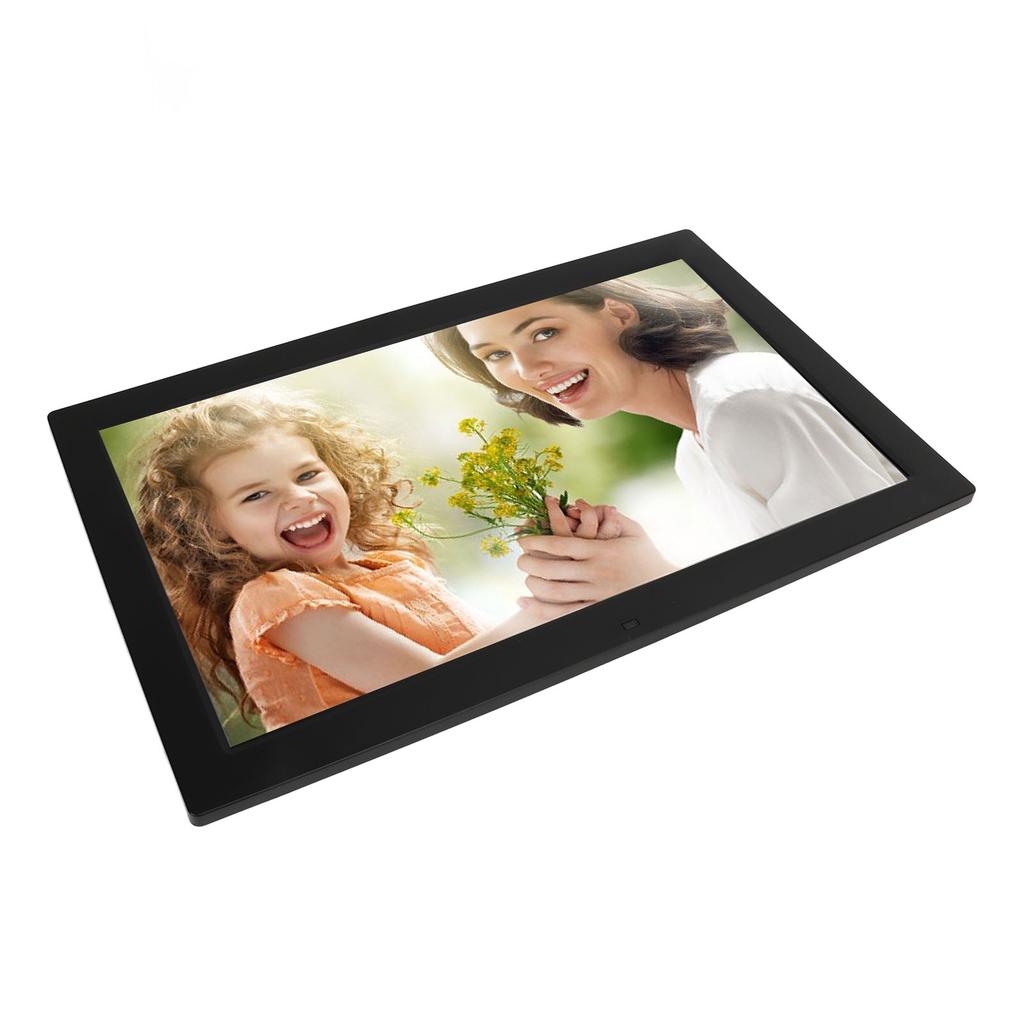 18.5in HD 1080P Digital Photo Frame Black Electronic Picture Frame Multifunctional Music Movie