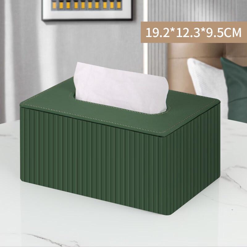 

Leather Desktop Tissue Box