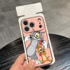 AniME-T-Tom And J-Jerry Kawaii Phone Case For IPhone 17 Air 16 E Pro Max 15 14 13 Mini 12 Pro 11 Max Plus Black Soft Shell