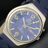 VINTAGE ORIENT AUTOMATIC 46941 JAPAN MENS BLUE COLOR DIAL WATCH A500755-5 R154-a500755