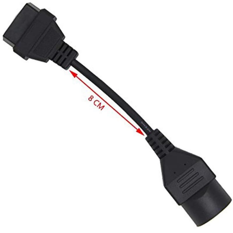 17 Pin to 16 Pin Cable OBDII OBD2 Cable Diagnostic Adapter Connector For Mazda Car Accessories