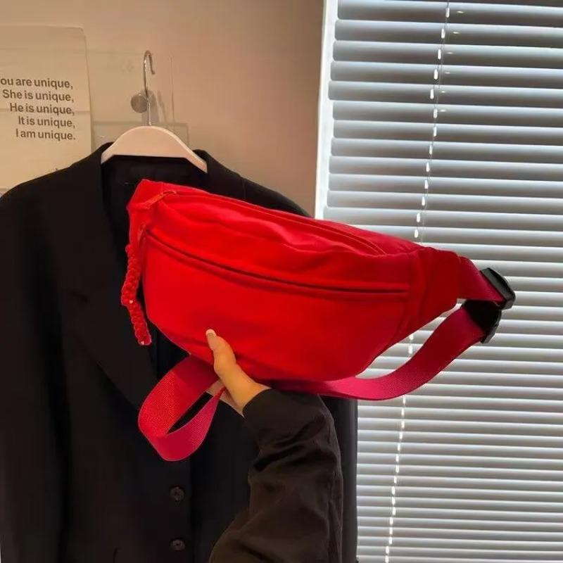 Trendy Sports Casual Women's Shoulder Bags Simple Travel Ladies Crossbody Chest Bag Portable Female Phe Waist Pack Handbagss