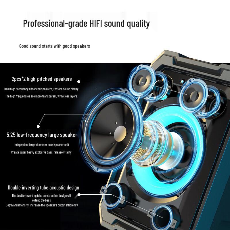 Philips SD308 Portable Bluetooth Karaoke Speaker CN plug (adapter included)