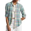 Polo Ralph Lauren SS22 Plaid Collared Long Sleeve Shirt Women Shirts Multicolor 211874043-001