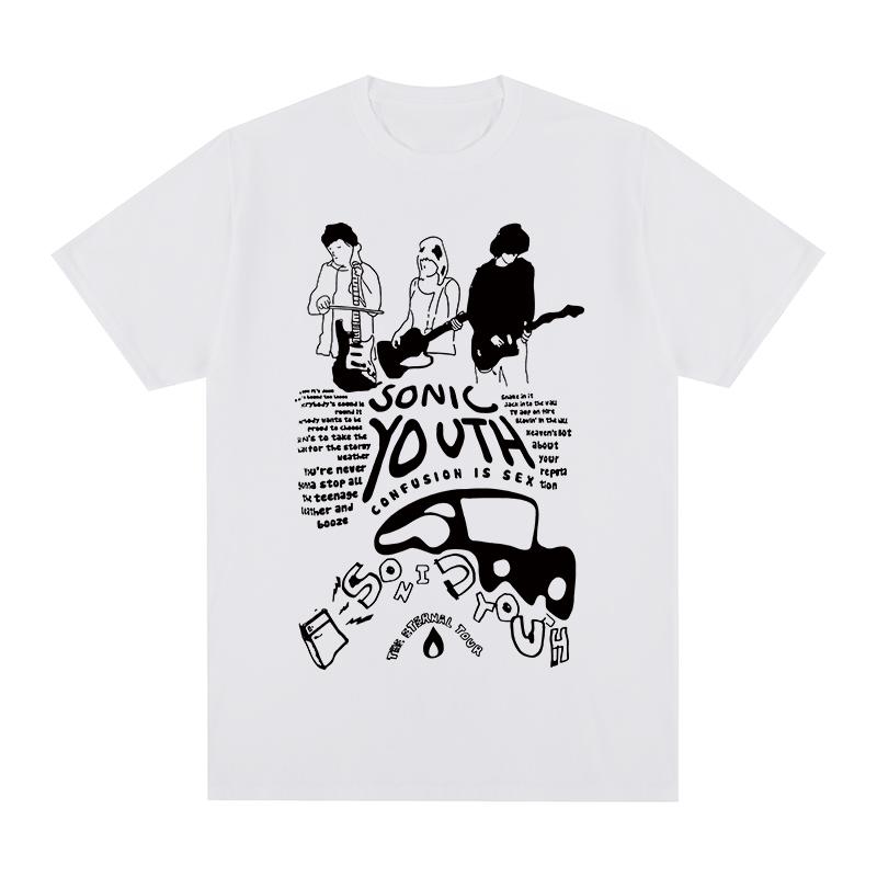 

Sonic Youth Music Punk Music Vintage Retro T-shirt Cotton Men T Shirt New TEE TSHIRT Womens Tops 4XL