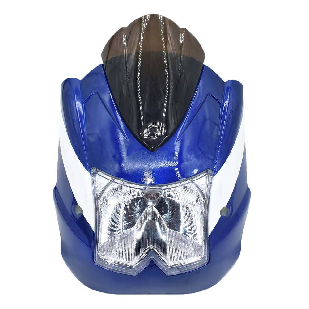 Mini ATV Quad Headlight Cover With 12V Headlight and Windshield for 49cc Kids Quad Bike Mini ATV Kid 4x4 Wheeler