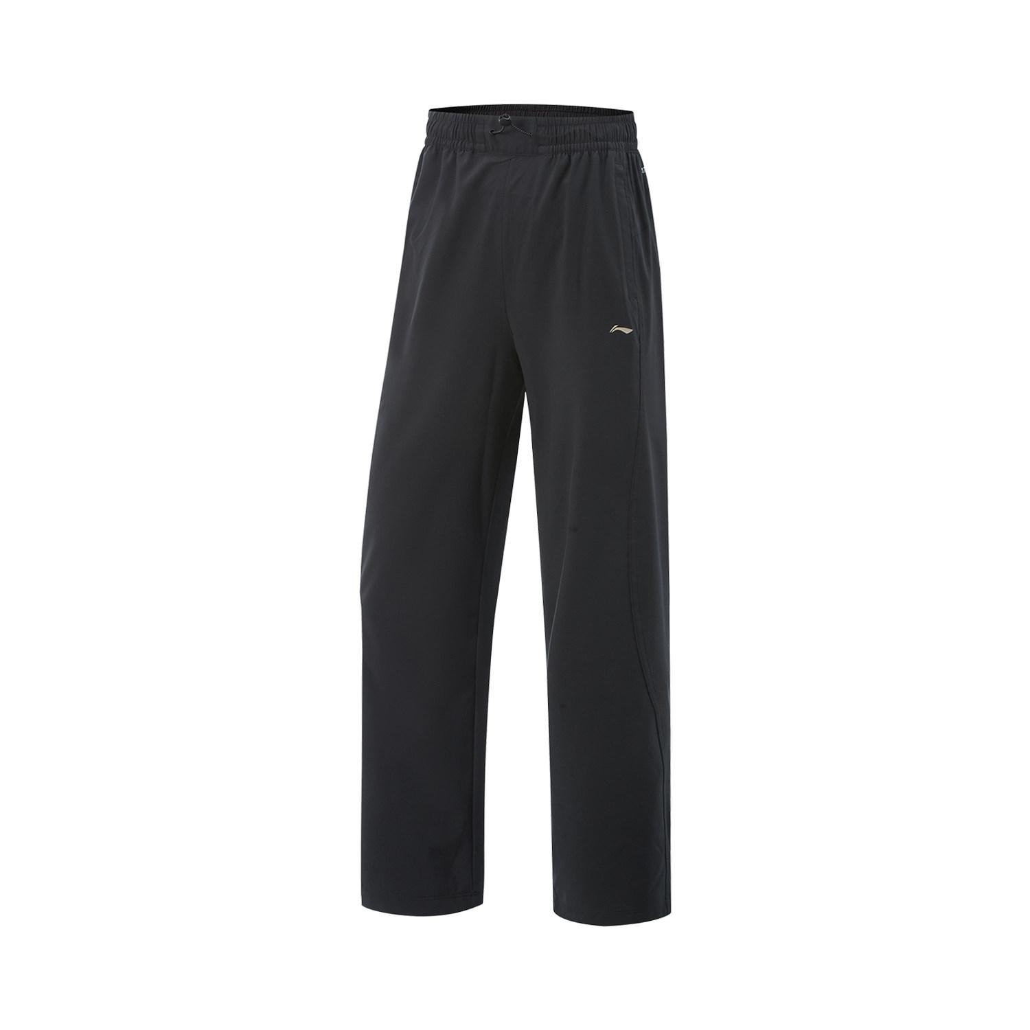 Li-Ning Fashionable Casual Versatile Comfortable Quick-Dry Long Pants Women bottoms Black AYKV268-1 L