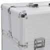 Tool Box 47 x 36 x 20 cm Silver Aluminum