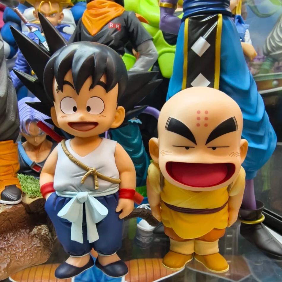 Dragon Ball Z Anime PVC Figure - Cute Sr. Popo Karin Sama with Goku Vegeta Oolong Super Saiyan Model Toy Collectible