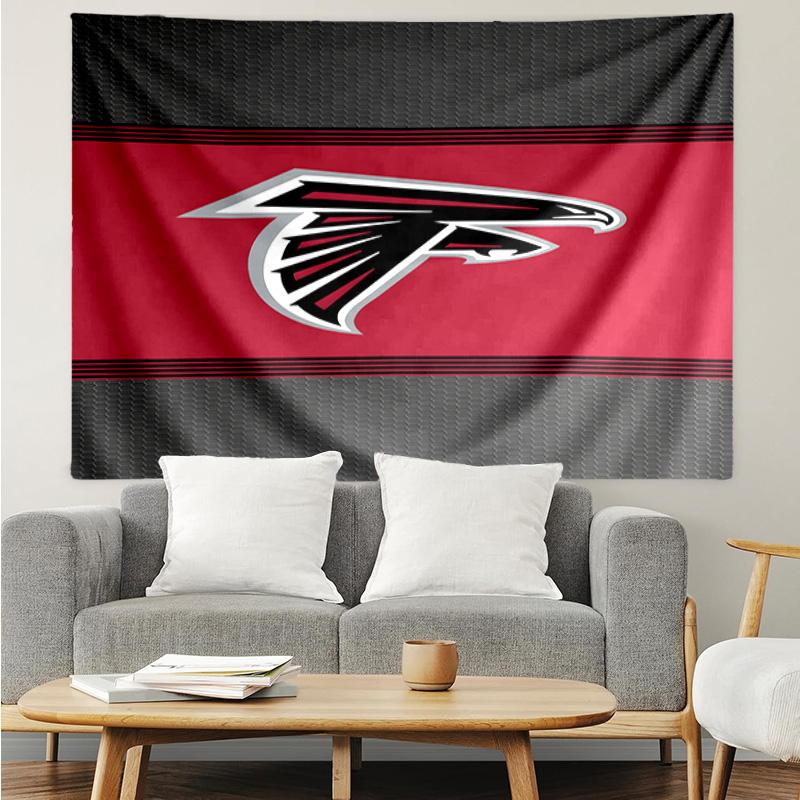 Falcons Logo Quick-Dry Tapestry Hanging for Bedroom,Livingroom, Playroom,Decor Art Room Wall Tapestry Holiday and Birthday Gifts