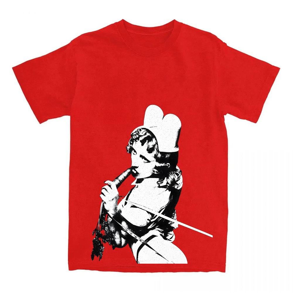 2025 Nové Základní Bavlněné Unisex Tričko Módní Potisk Měkké Prodyšné Kulatý Výstřih Módní Pánská a Dámská Trička OnePiece