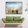 Vintage Art Poster William Turner Oil Painting Print for Galley Coffee Bar Poster Canvas Painting For Home Living Room Decor