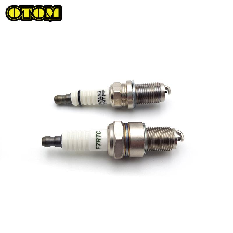 Motorcycle For YAMAHA Spark Plug F7RTC & K9RTPP M14xP1.25 Igniter Ignition Device DT230 MT250 2 Stroke Engine Accessories Bikes