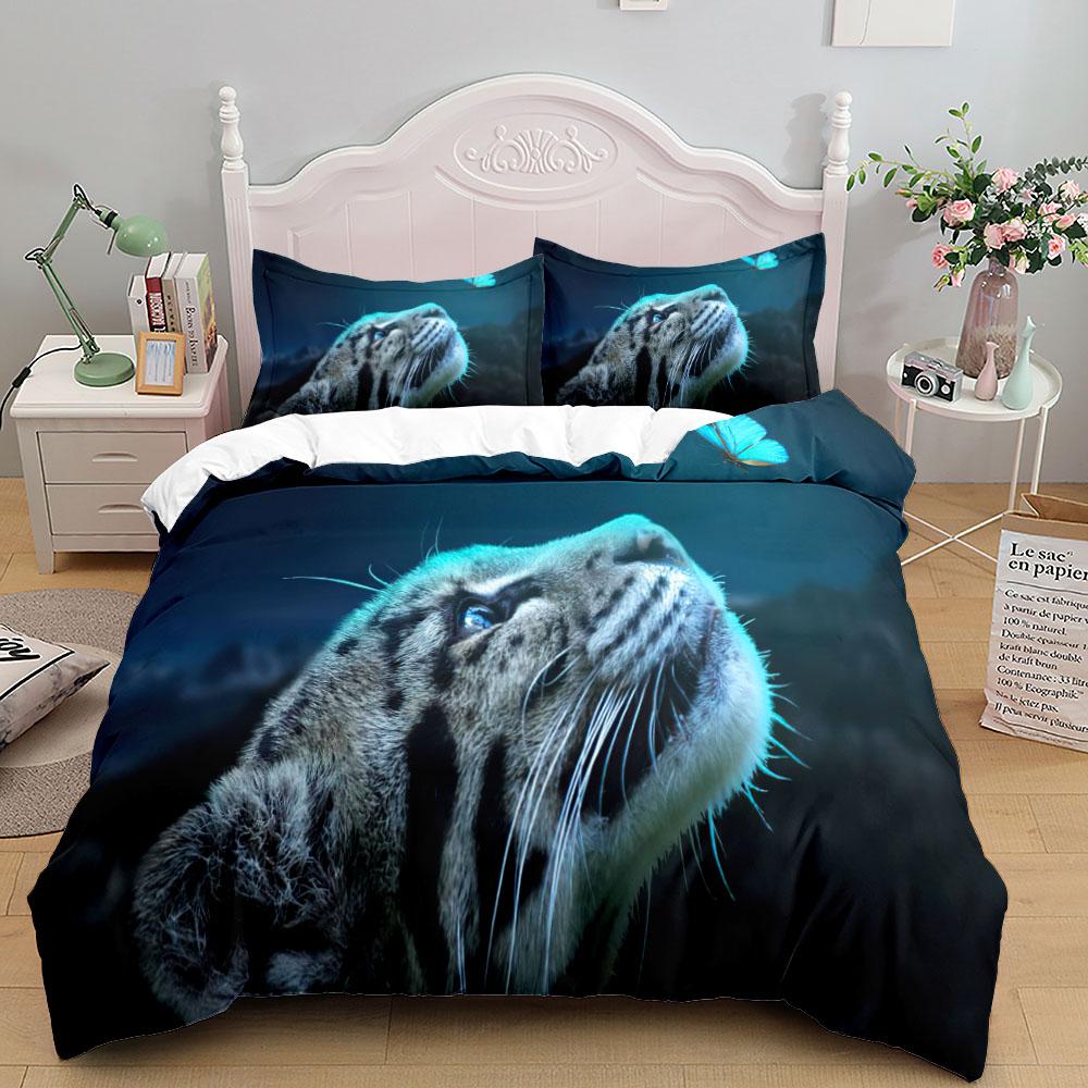 Comforter African Savannah Cheetah Wild Bedding Set King Queen Twin Single Size Pillow Cases Set