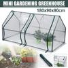 180x90x90cm Mini Foldable Greenhouse Home Outdoor Flower Plant Gardening Garden Shed Winter Shelter