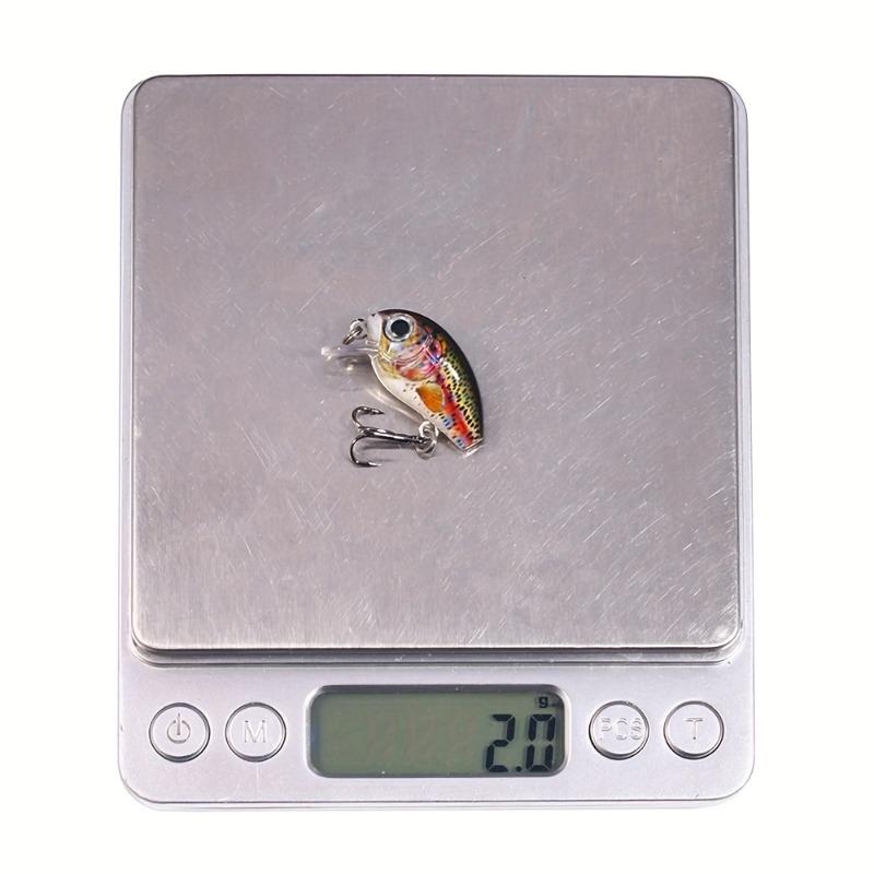 5pcs 1.5g Mini Crankbait Kit Artificial Wobblers Hard Bait Bass Trout Fishing Lure Tackle Pesca Peche Truite