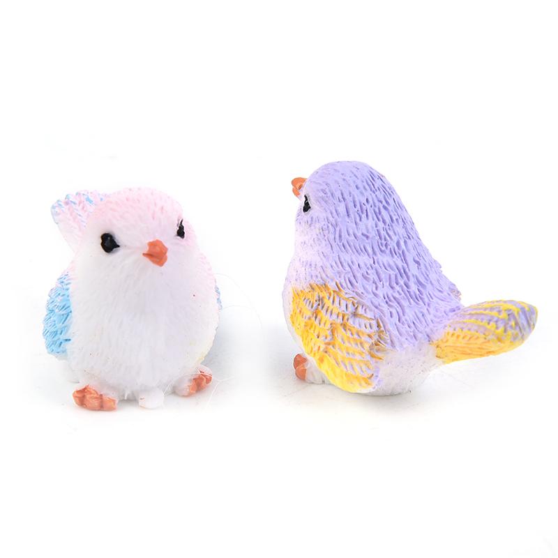 Sale 1 Pcs/lot Random Mini Bird Of Minerva Small Decoration Owl Fairy Garden Home Decor DIY Miniature Animals Miniature Garden