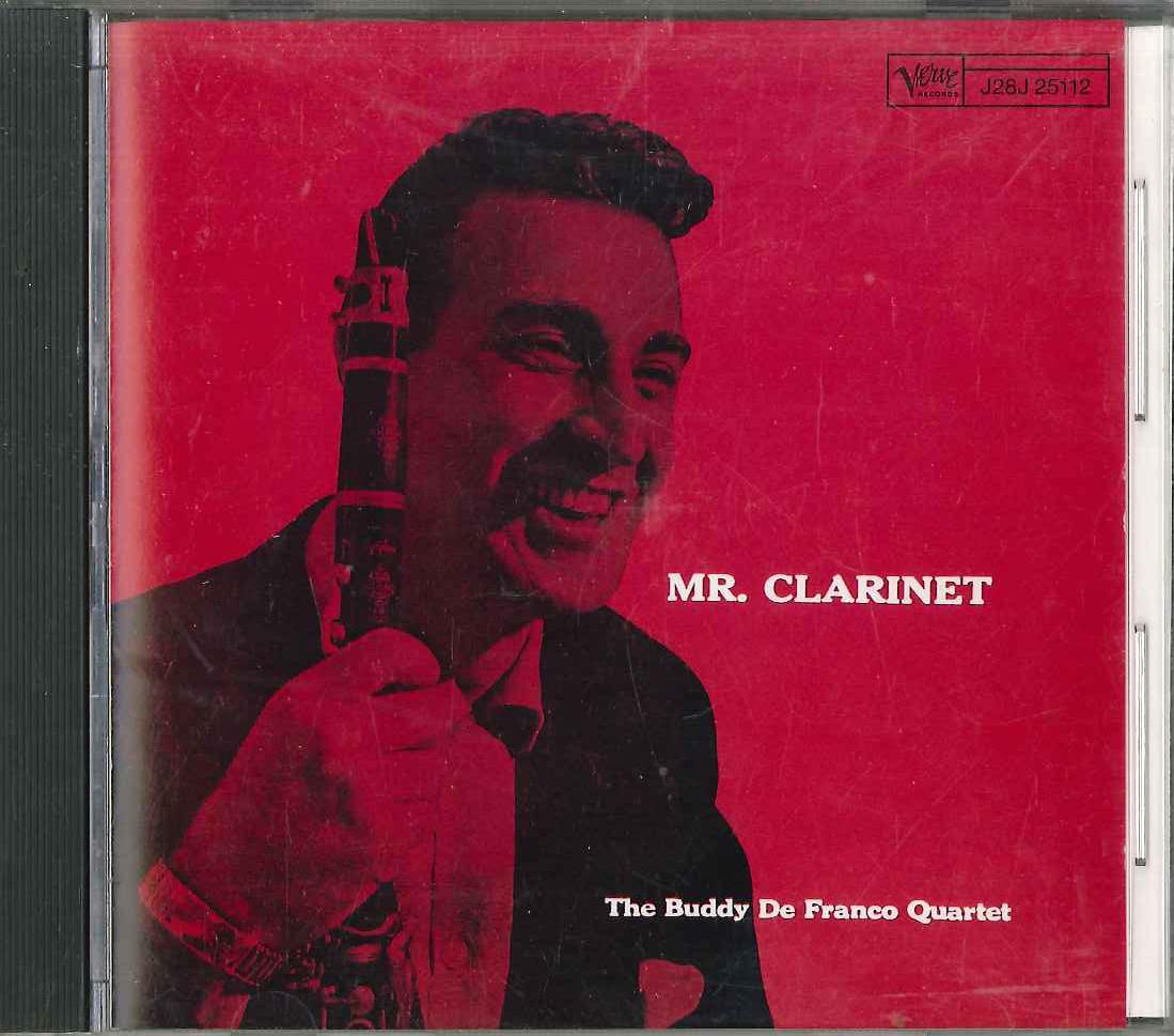 

CD MR.CLARINET - Buddy Defranco Quartet J28J25112 UNIVERSAL Japan Obi Jazz Used