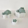 Reusable Resin Casting Mold Kitchenware Liquid Silicone Mold Handicraft Pottery Making Tool for Turtle Mold for Pastry S