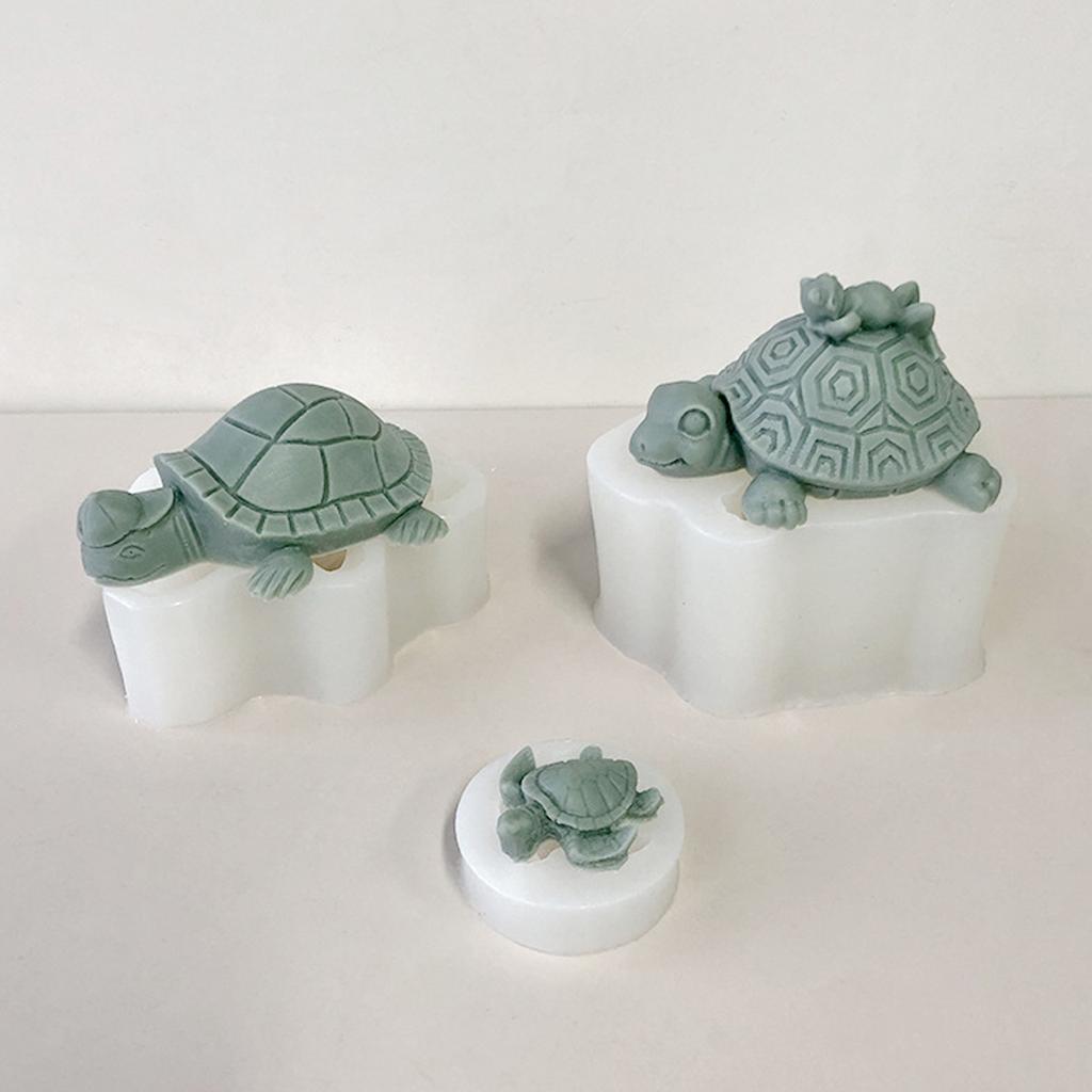 Reusable Resin Casting Mold Kitchenware Liquid Silicone Mold Handicraft Pottery Making Tool for Turtle Mold for Pastry S