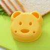 3pcs/set Sandwich Mould Bear Rabbit Car Shaped Bread Mold Cake Biscuit Embossing Device Crust Cookie Cutter Pastry Baking Tools