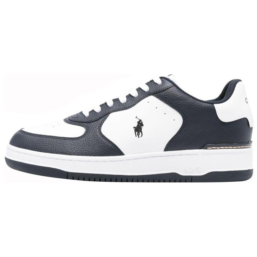 

Polo Ralph Lauren Кожаные кроссовки с круглым носком, низкие, на шнуровке, мужские кроссовки, белые 809945252001 43