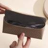 Glasses Box Sunglasses Box PU Leather Eyeglasses Holder Portable Glasses Bag  Student