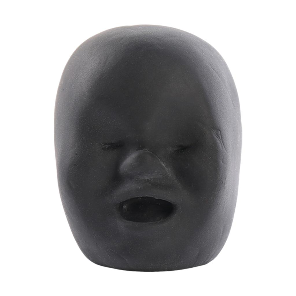 6 Cm Stress For Adults Amusing Face Design Stress Toys Sensory For And Home Use In White Colour Skateboard