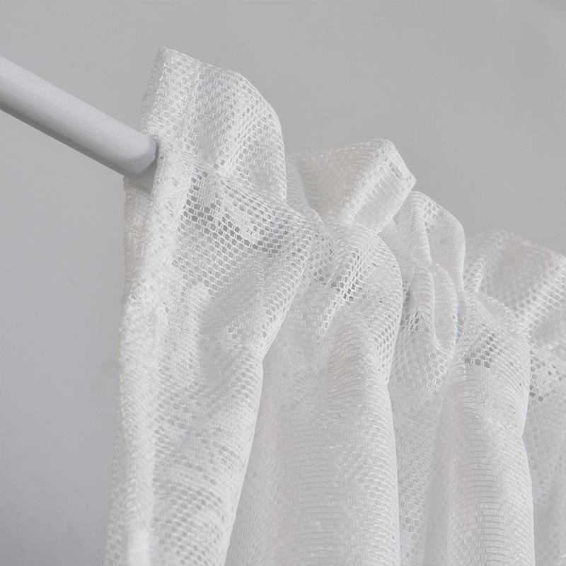 Mała świeża tkana koronka mała krótka zasłonka zasłonka na drzwi zasłonka z gazy na karnisz krótka zasłonka zasłonka do kawiarni