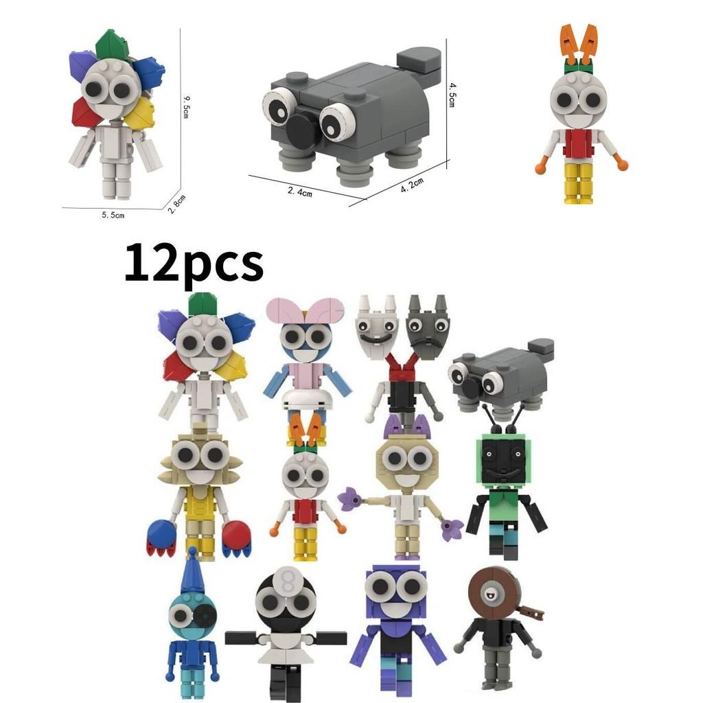 Dandy World Assembleable Building Blocks Model Colorful Sunflower Figurine Home Decor