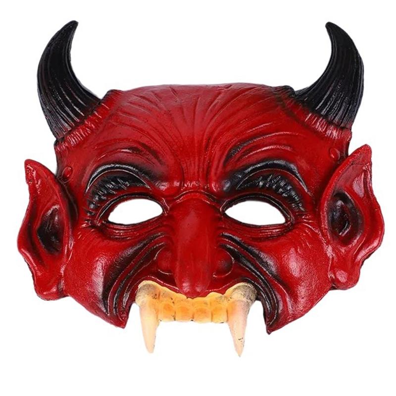 Drakmask Halloweenmask Maskeradmask Helhuvudsmask Djurmask Kostymrekvisita Mask för Festivaler Karnevaler