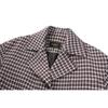Furina Wool Check Jacket   Wide Tailored Collar