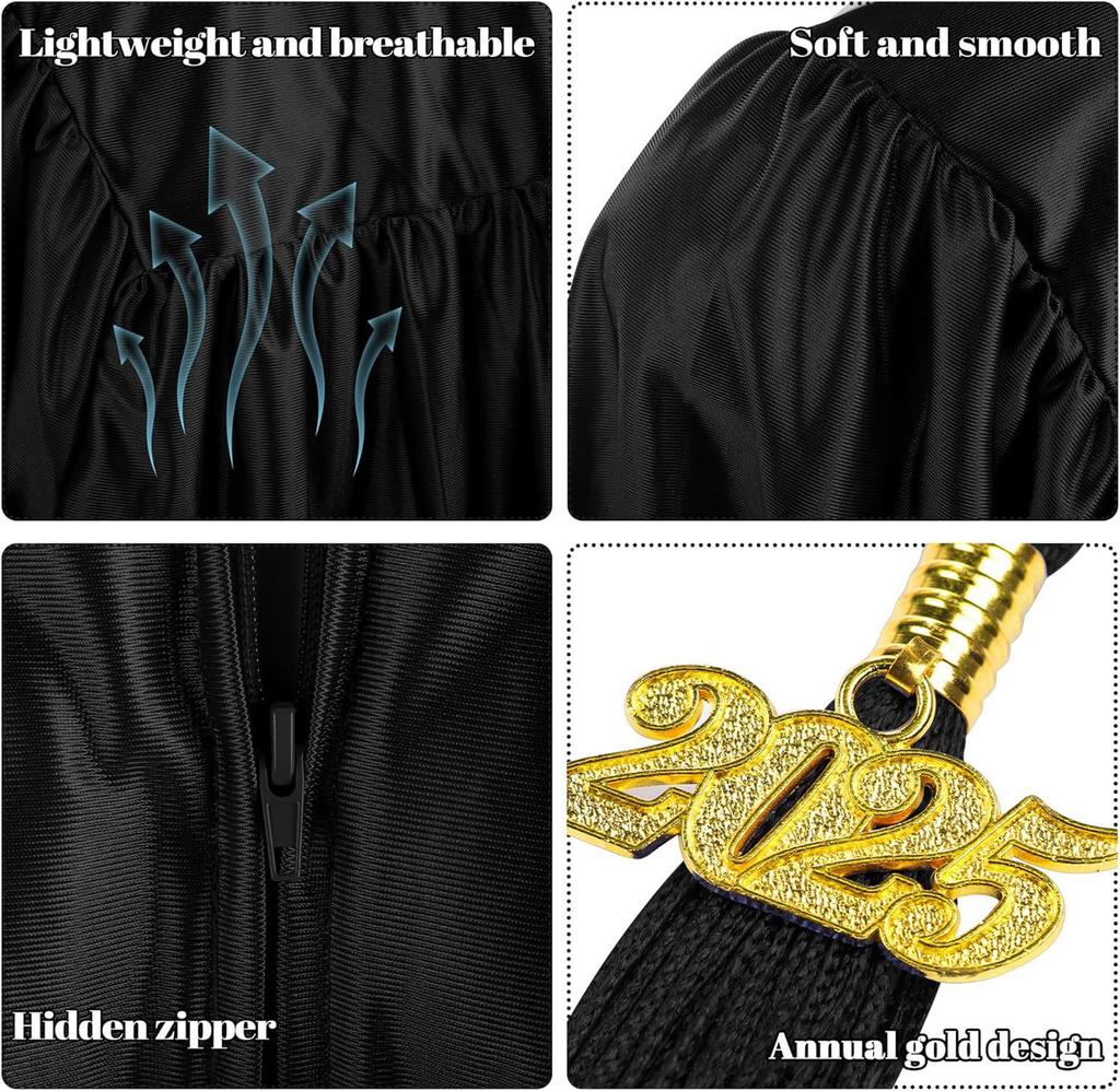 European & American Children's Graduation Gown: Knitted Kindergarten & Elementary School Set for Performances