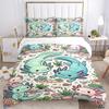Axolotl Underwater World Print 3Pcs Bedding Setduvet Cover With 2 Bedropillowcase Home Birthday Gift