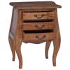 Storage Chest 48 x 35 x 64 cm Solid Mahogany Wood