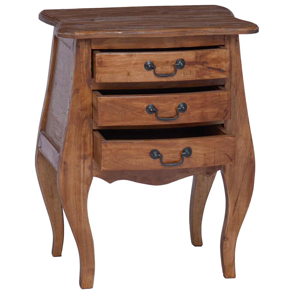 Storage Chest 48 x 35 x 64 cm Solid Mahogany Wood