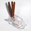 Nail Drill Bits Holder Display Clear Nail Display Box Transparent Makeup Storage Organizer Nail Manicure Tools