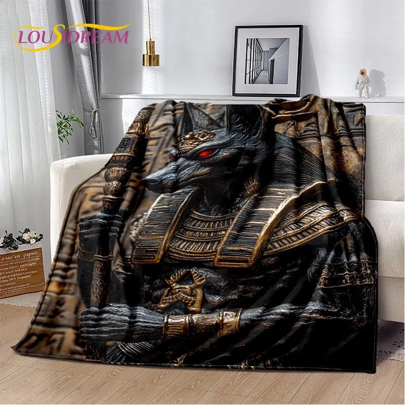 Ancient Egypt  29 Style New Death Anubis Pharaoh Horus Mythology Soft Blanket,Soft Throw Blanket for Home Bedroom Bed Sofa Child