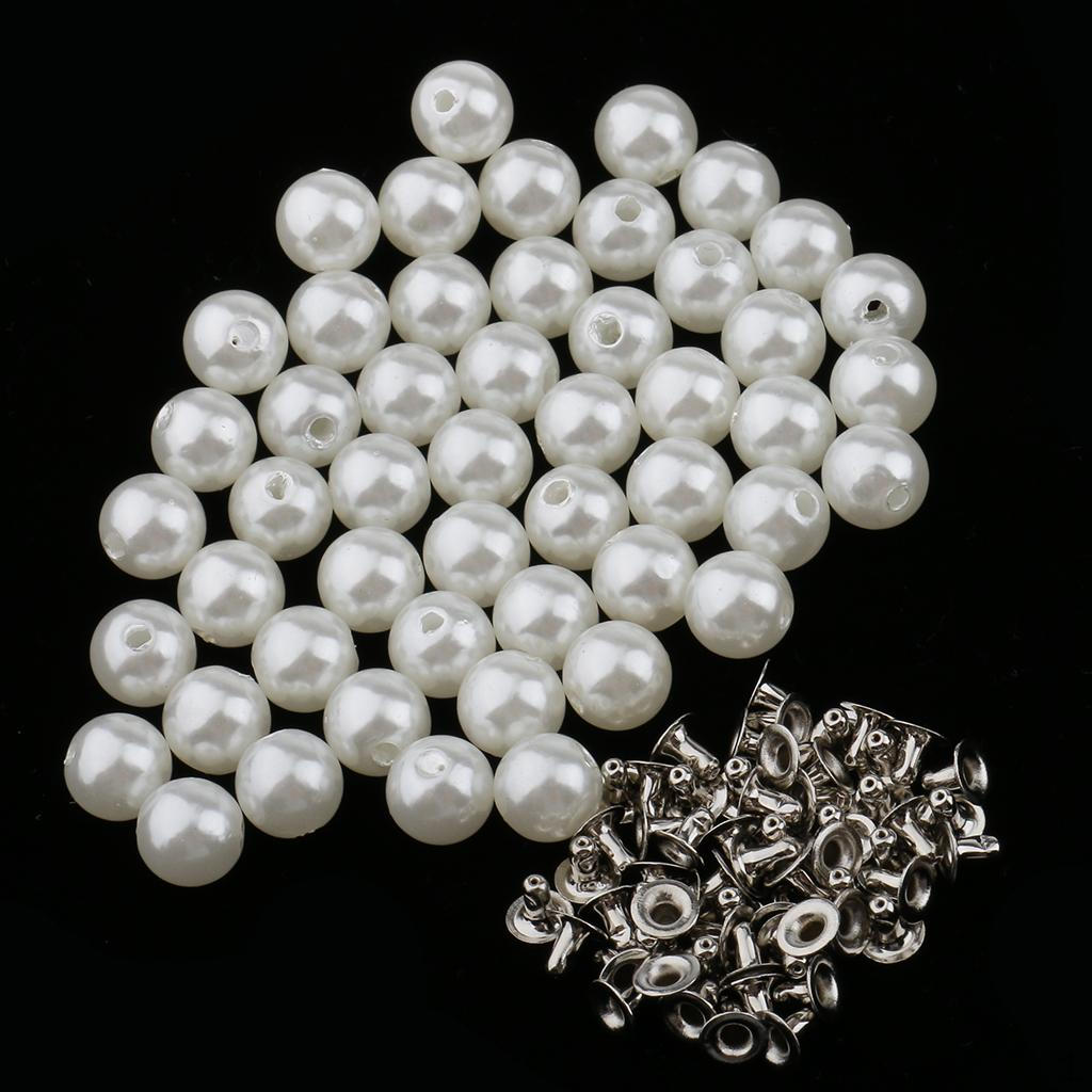 50 Pieces Rivets Nails Sewing Arts