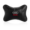 1/2Pcs Leather Car Interior Seat Headrest Neck Pillow Car Accessories For Audi C7 C6 C5 B5 B6 B7 B8 B9 D3 Q3 Q5 Q7 TT A1 A3 A4 A5