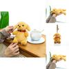 Pet Plush Dog Stuffed Toy Keychain With Soft Short Plush For Bags And Car Accessories