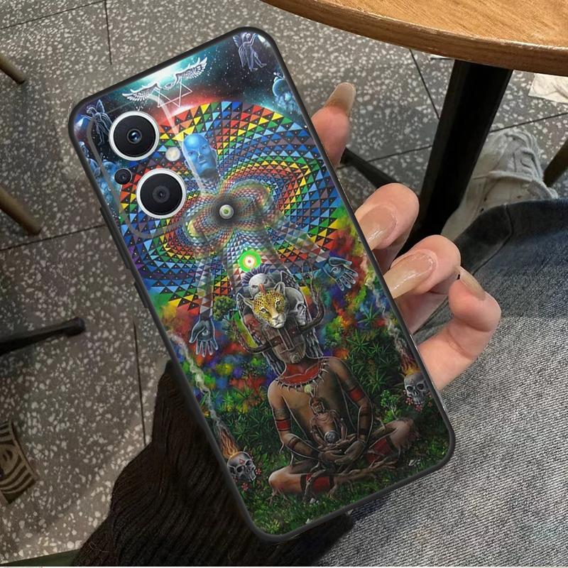 Spiritual Trippy Psychedelic For OPPO Reno 11F 12F 13F 14F 8T 10 11 12 13 14 Pro 8 7 Lite OPPO Find X8 X6 X5 X9 Pro Case