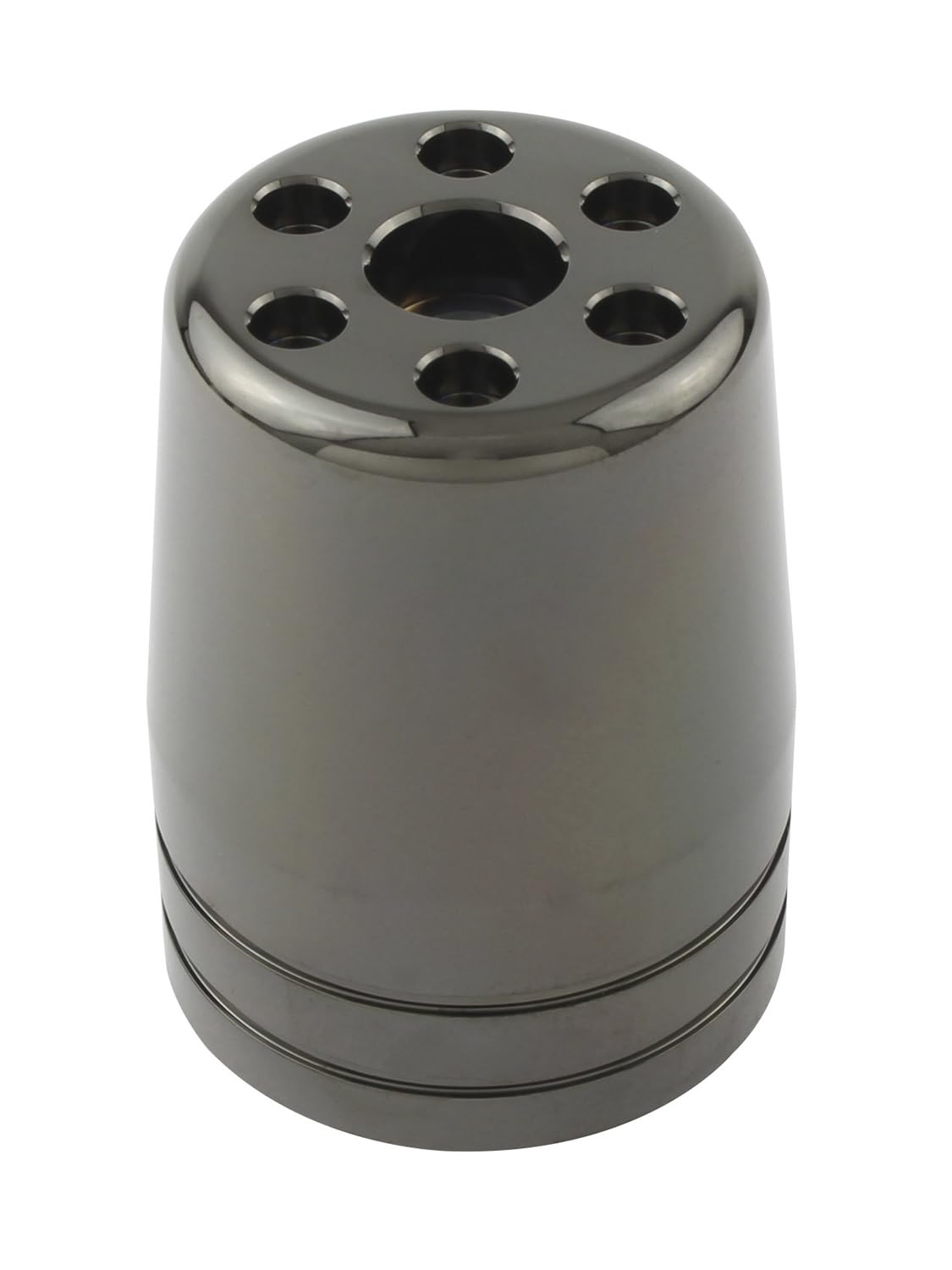 

POSH 031679-BC-10 Motorcycle Supplies Ultra Heavy Bar End Repair Outer Cover Only M6 Type 1 Piece Black Chrome 031679-BC-10 M6 чорний