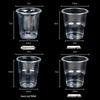 Fangcaodi 180ml Thickened Disposable Plastic Cups, 100-Pack
