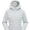 Pioneer Camp Women's Spliced Hooded 90% Duck Down Waist-Cinching Jacket